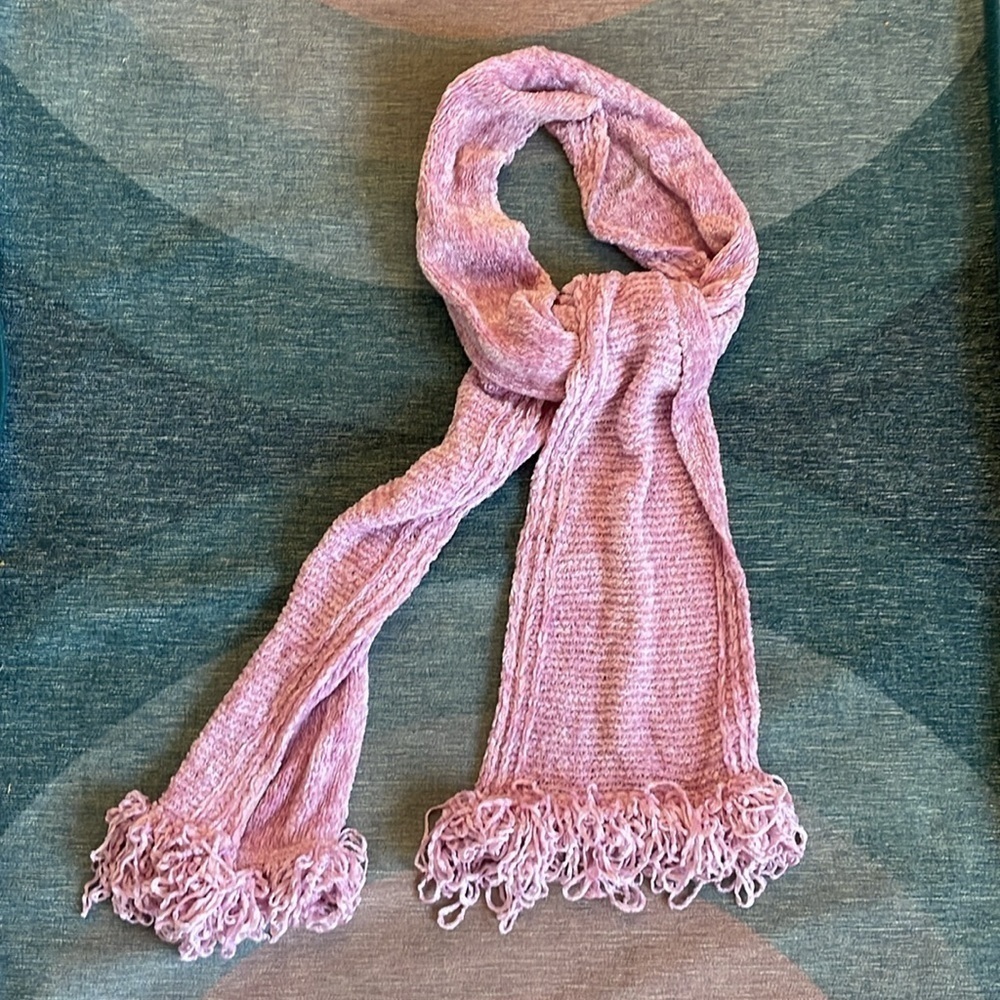 Nordstrom Bubblegum Pink Cozy Soft Fringe Scarf